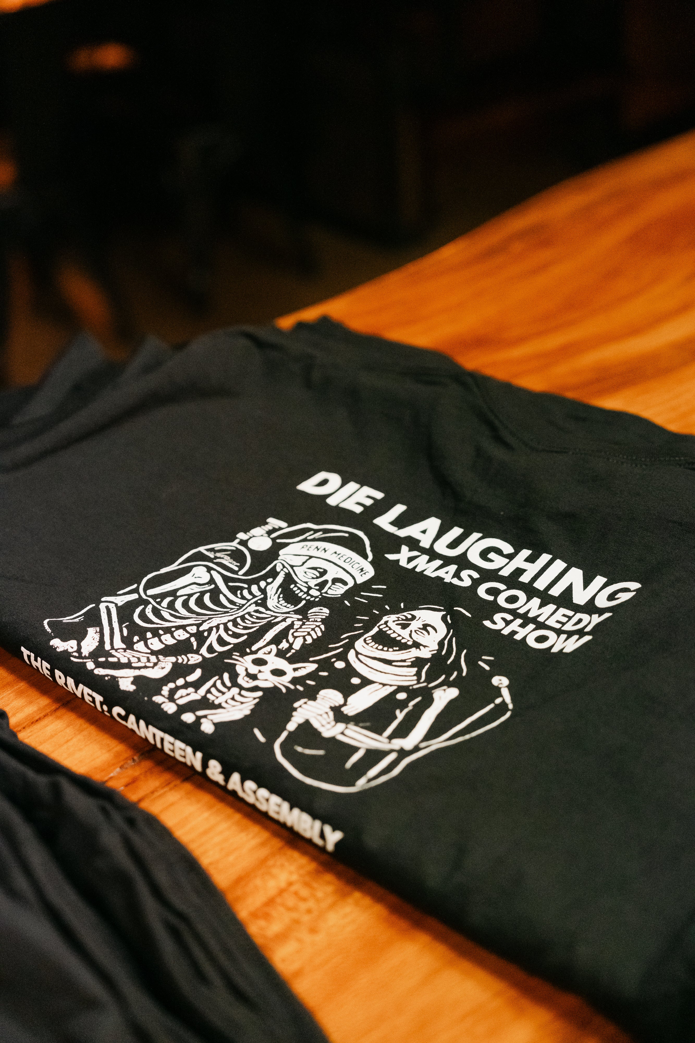 Die Laughing Xmas Show Tshirt