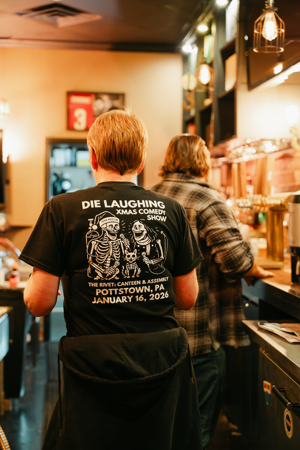 Die Laughing Xmas Show Tshirt